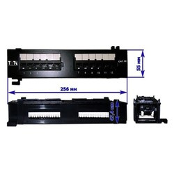 фото Патч-панель  TWT TWT-PP12UTP-H в Екатеринбурге