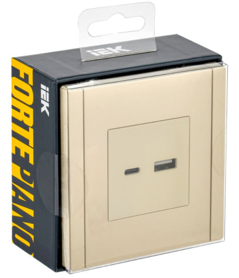 фото Розетка USB  IEK FP-U22-018-K10 в Волгограде