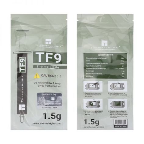 фото Термопаста  Thermalright TF9 в Красноярске