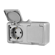 фото Розетка TOKOV ELECTRIC TKL-DT-R2Z-C06-IP54