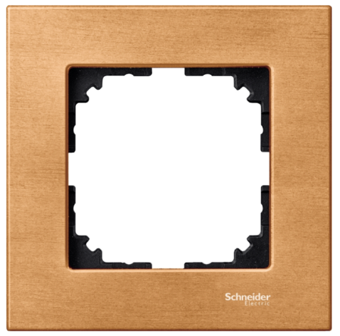 Изображение товара Рамка Schneider Electric MTN4051-3470 для одного поста, серия Merten