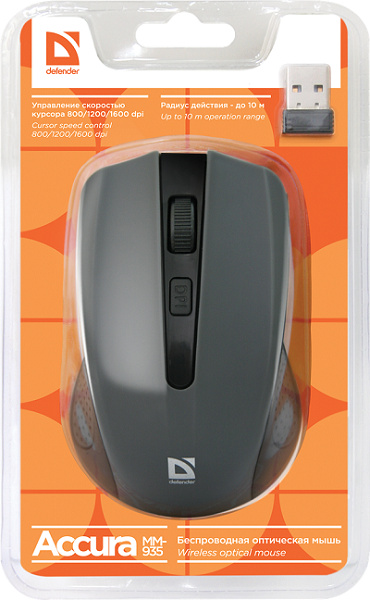 фото Мышь Wireless Defender Accura MM-935 в Самаре