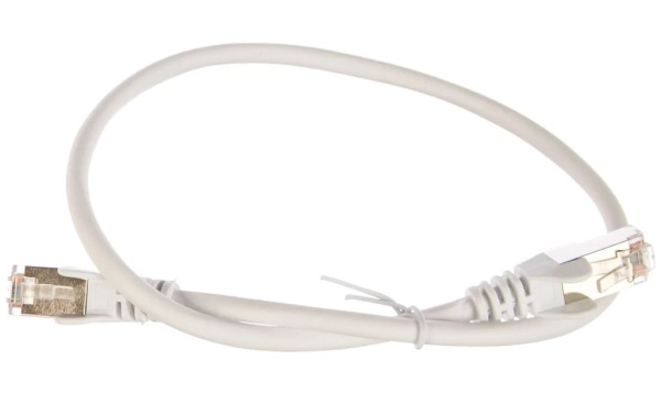фото Кабель патч-корд F/UTP 5e кат. 0.5м Lanmaster LAN-PC45/S5E-0.5-WH в Перми