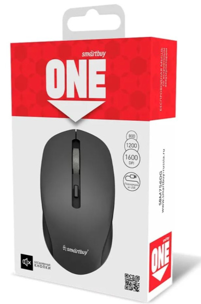 фото Оптическая светодиодная мышь SmartBuy SBM756DG, Серый, [SBM756DG] в Уфе