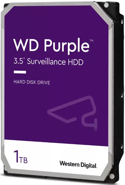 

Жесткий диск 1TB SATA 6Gb/s Western Digital WD11PURZ Purple 5400rpm 64MB, WD11PURZ