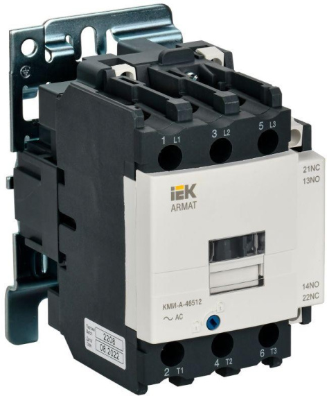 Изображение товара Контактор электромагнитный IEK AR-ACC-41-065-024-11 для автоматизации управления