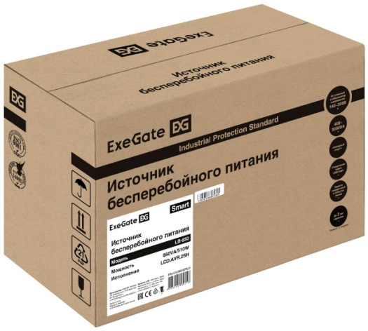 фото Источник бесперебойного питания  Exegate Smart LB-850.LCD.AVR.2SH в Санкт-Петербургe