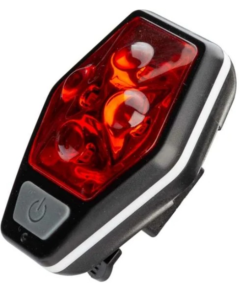 

Фонарь Космос KOC401B велосипедный задний 4REDLED/2xAAA/ABS-пл/держатель-крепление/зажим на корпусе, KOC401B