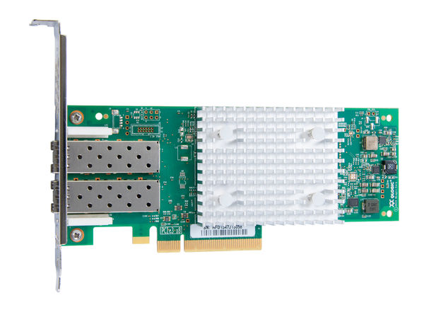 

Контроллер Qlogic QLE2742-SR-CK 32Gb, Dual Port FC HBA, PCIe Gen3 x8, SR LC multi-mode optic, QLE2742-SR-CK