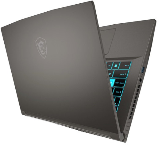 фото Ноутбук  MSI Thin 15 B12VE-1294XRU в Уфе 15.6 ", Core i5, 16 Гб RAM, 512 Гб SSD, GeForce RTX 4050, Серый