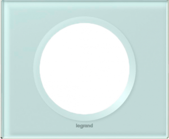 

Рамка Legrand 69311 Celiane 1 пост (2 мод) (смальта белая), 69311