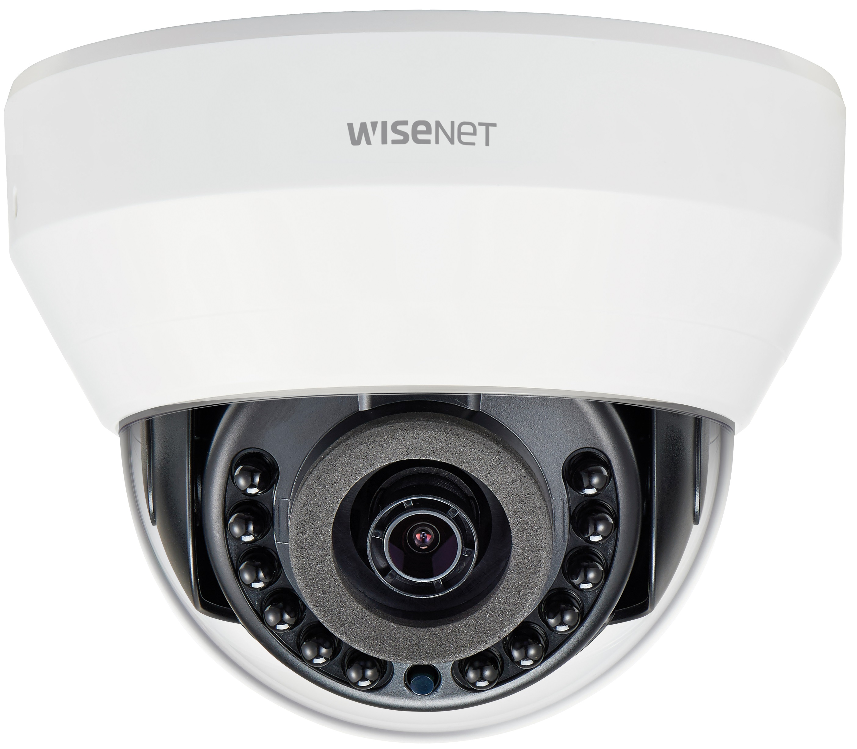 

Видеокамера IP Wisenet LND-6020R 1/2.9" CMOS, 2Мп, 30к/сек, цв. 0,18/ 0лк с ИК подсветкой; H.264, M-JPEG, 4 мм, 80°, день/ночь (эл.мех. ИК фильтр), ИК, LND-6020R