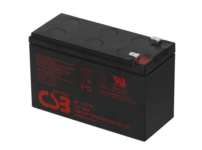 

Батарея CSB GP 1272(28W) 12В, 7.2Ач, 151х65х100мм, клемма F2, GP 1272(28W)