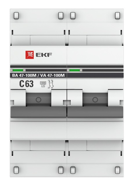 фото Автоматический выключатель  EKF mcb47100m-2-63C-pro в Красноярске
