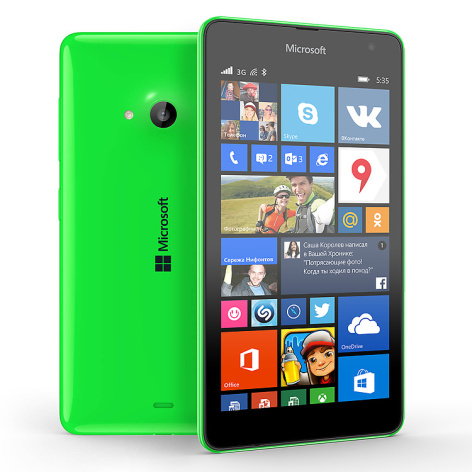 фото Мобильный телефон  Microsoft Lumia 535 Green
