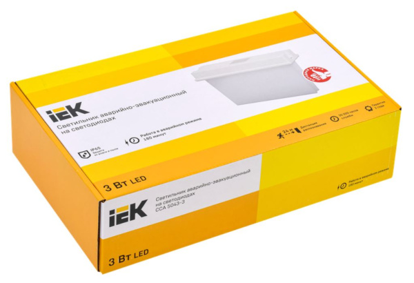 фото Светильник аварийного освещения IEK LSSA0-5043-3-65-K03 в Ростове-на-Дону