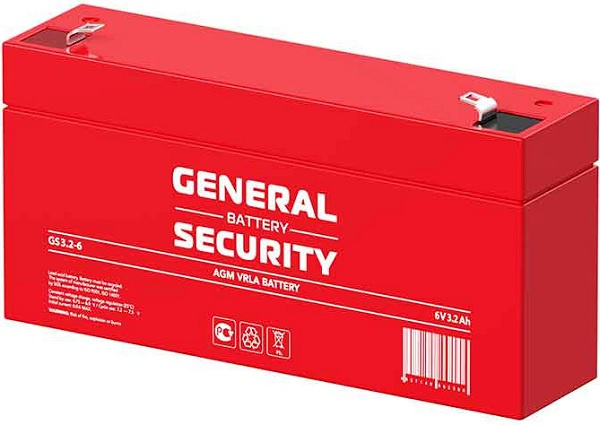 фото Аккумулятор  General Security GS3.2-6 в Волгограде