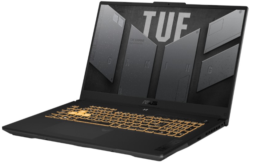 

Ноутбук ASUS TUF F17 FX707VI-HX106 90NR0FI5-M00750 i7-13620H/16GB/1TB SSD/GeForce RTX4070 8GB/17.3" IPS/WiFi/BT/cam/noOS/grey, TUF F17 FX707VI-HX106