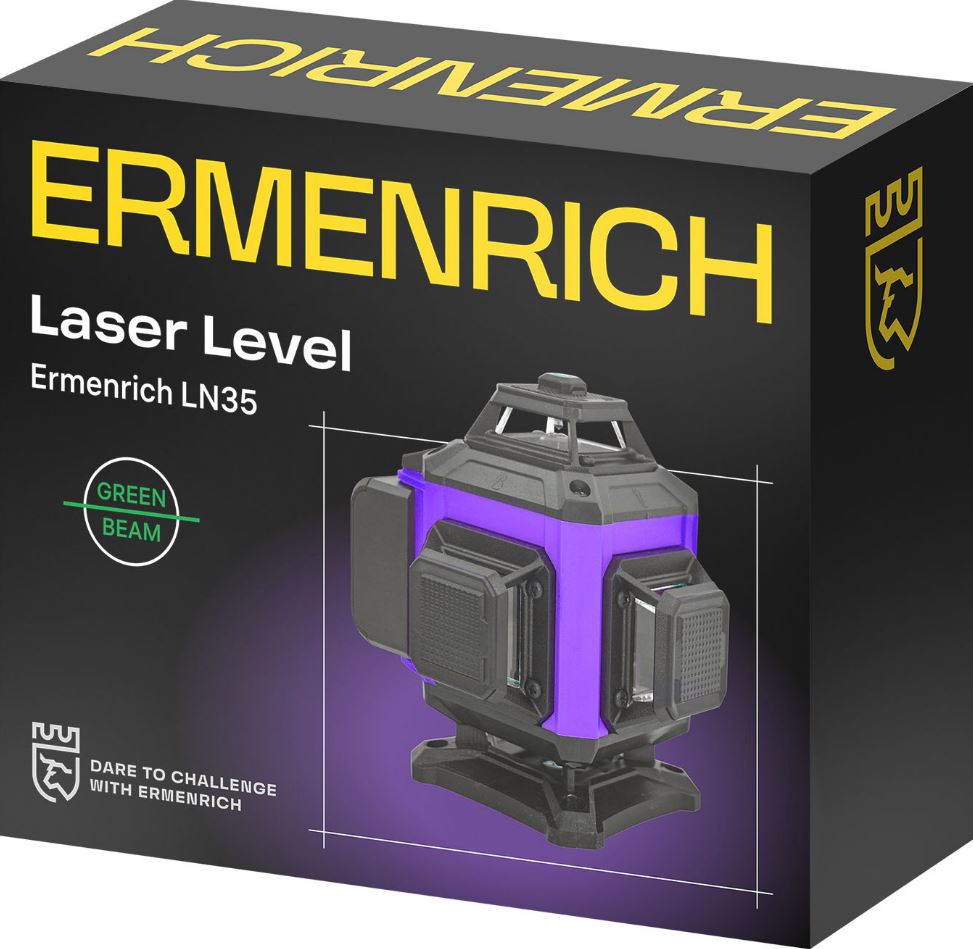 

Уровень лазерный Ermenrich 84651 PRO LN35, 84651