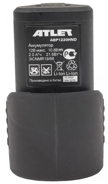 фото Аккумулятор  ATLET ABP1220HND в Краснодаре