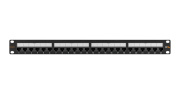 фото Патч-панель NikoMax NMC-RP24UA2-1U-BK