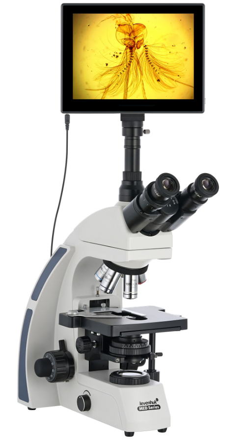 

Микроскоп Levenhuk MED D40T LCD 74006 цифровой, тринокулярный, MED D40T LCD