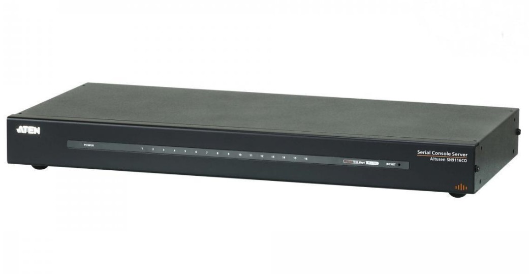 

Консольный сервер Aten SN9116CO-AXA-G RS232, 16 портов/port RJ45, TCP/IP, без шнуров и адаптеров, (автоопределение типа подкл. устройств DCE/DTE), SN9116CO-AXA-G