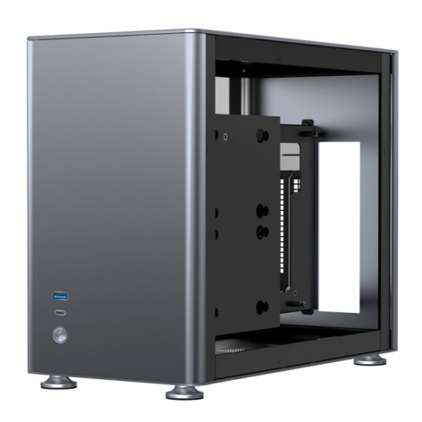 фото Корпус mini-ITX JONSBO A4 Gray