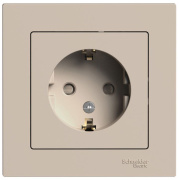 фото Розетка с заземлением Systeme Electric ATN001244