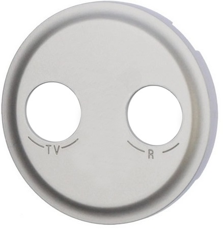 

Накладка Legrand 68583 Celiane TV-FM розетки (титан), 68583