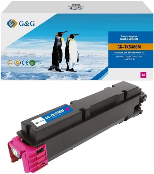 

Картридж G&G GG-TK5380M лазерный TK-5380M пурпурный (10000стр.) для Kyocera ECOSYS PA4000cx/MA4000cifx, GG-TK5380M