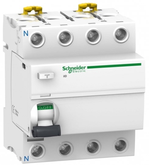 

УЗО Schneider Electric A9R75425 iID K 4P 25A 300mA AC, A9R75425