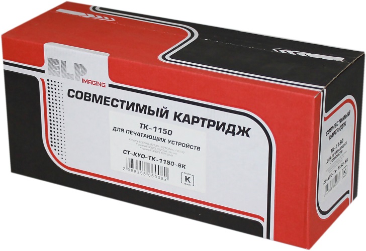 

Тонер-картридж ELP CT-KYO-TK-1150-ES для Kyocera M2135/M2635/M2735/P2235 TK-1150 3K (экономичная серия), CT-KYO-TK-1150-ES