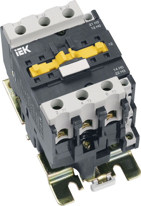 

Контактор IEK KKM41-065-400-11 КМИ-46512 65А 400В/АС3 1НО,1НЗ, KKM41-065-400-11