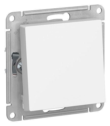 

Переключатель Schneider Electric ATN000161 AtlasDesign, 1-клавишный, сх.6, 10АХ, механизм, белый, ATN000161