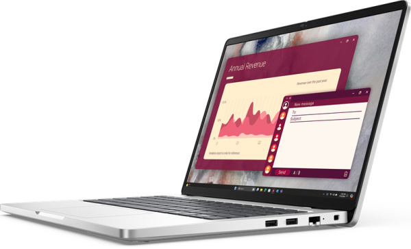 фото Ноутбук  Dell 14 Pro в Уфе 14 ", Core Ultra 5, 16 Гб RAM, 512 Гб SSD, Arc graphics, Серебристый