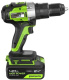 фото Дрель - шуруповерт Greenworks GD24DD60