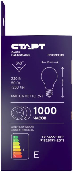 фото Лампа накаливания  Старт б в Екатеринбурге