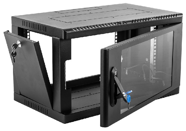 фото Шкаф настенный 19", 6U ЦМО ШРН-6.500-9005 в Красноярске