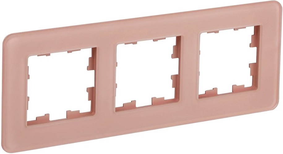 

Рамка тройная IEK BR-M32-G-41-K97 BRITE РУ-3-2-Бр Стекло Дымчатый RE, BR-M32-G-41-K97