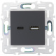 фото Розетка USB  IEK SK-U22-D31-K48 в Санкт-Петербургe