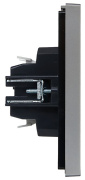 фото Выключатель двухклавишный IEK FP-V20-0-10-1-K46