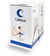 фото Кабель витая пара Cabeus UTP-4P-Cat.5e-SOLID-OR