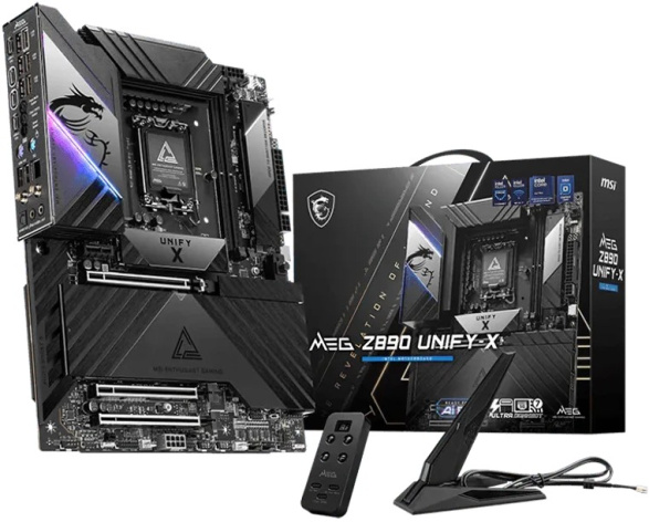 фото Материнская плата MSI MEG Z890 UNIFY-X, LGA1851, Intel Z890, ATX в Уфе