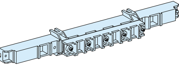 Изображение товара Держатель Schneider Electric 04191 для силовых шин металлический надежный монтажный аксессуар