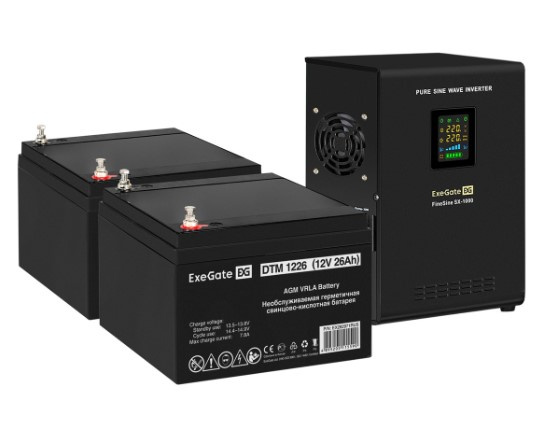 фото Комплект  Exegate FineSine SX-1000.LCD.AVR.2SH в Омске