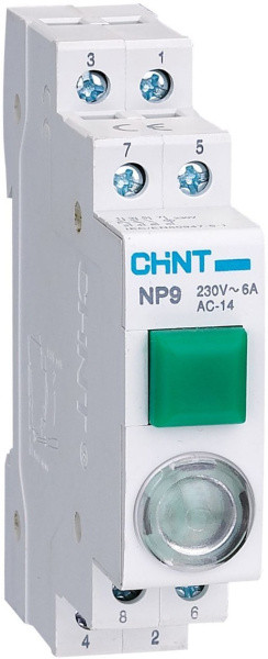 Изображение товара Кнопка CHINT 584054 для управления электрическими цепями 230 В