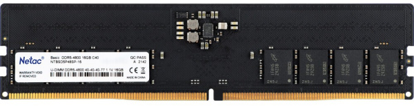 фото Модуль памяти DDR5 16GB Netac NTBSD5P48SP-16 в Красноярске