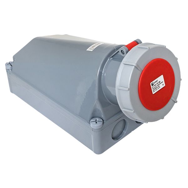 

Розетка стационарная наружная EKF ps-1442-125-380 1442 3Р+РЕ 125А 380В IP67, ps-1442-125-380