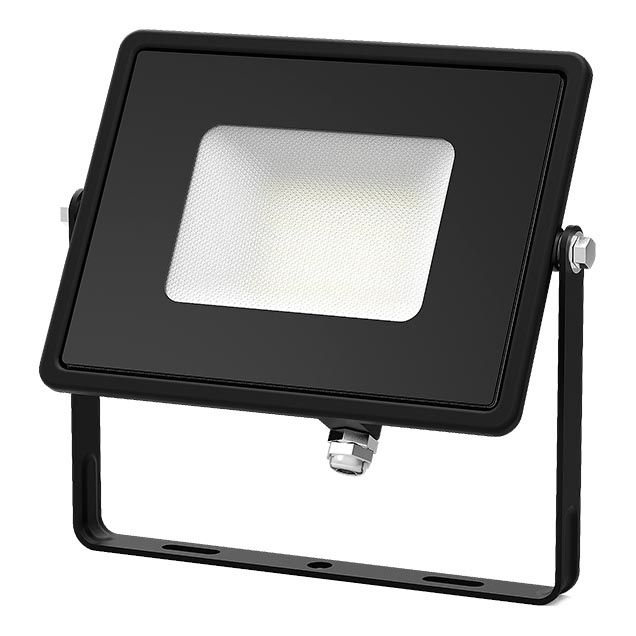 

Прожектор Gauss 690511310 Qplus 10W 850lm 6500K 200-240V IP65 графитовый LED, 690511310